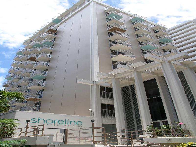 Shoreline Hotel Waikiki Honolulu Exterior foto